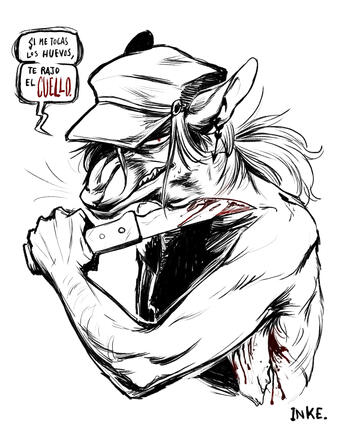 35€: Halfbody, sketchy, colour highlights.