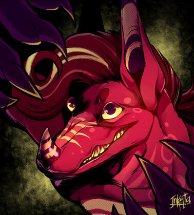 40€: Bust, full shading, simple background.